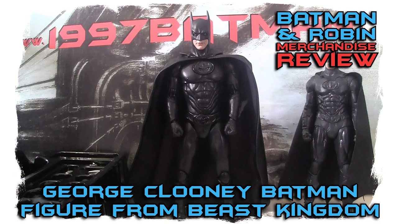 Обзор товаров с символикой Batman & Robin — фигурка Бэтмена Джорджа Клуни из Beast Kingdom