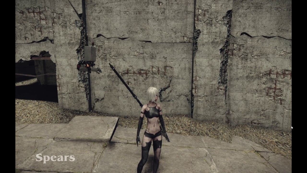 A2's Weapon Taunt Animations - Nier: Automata [Japanese Audio]