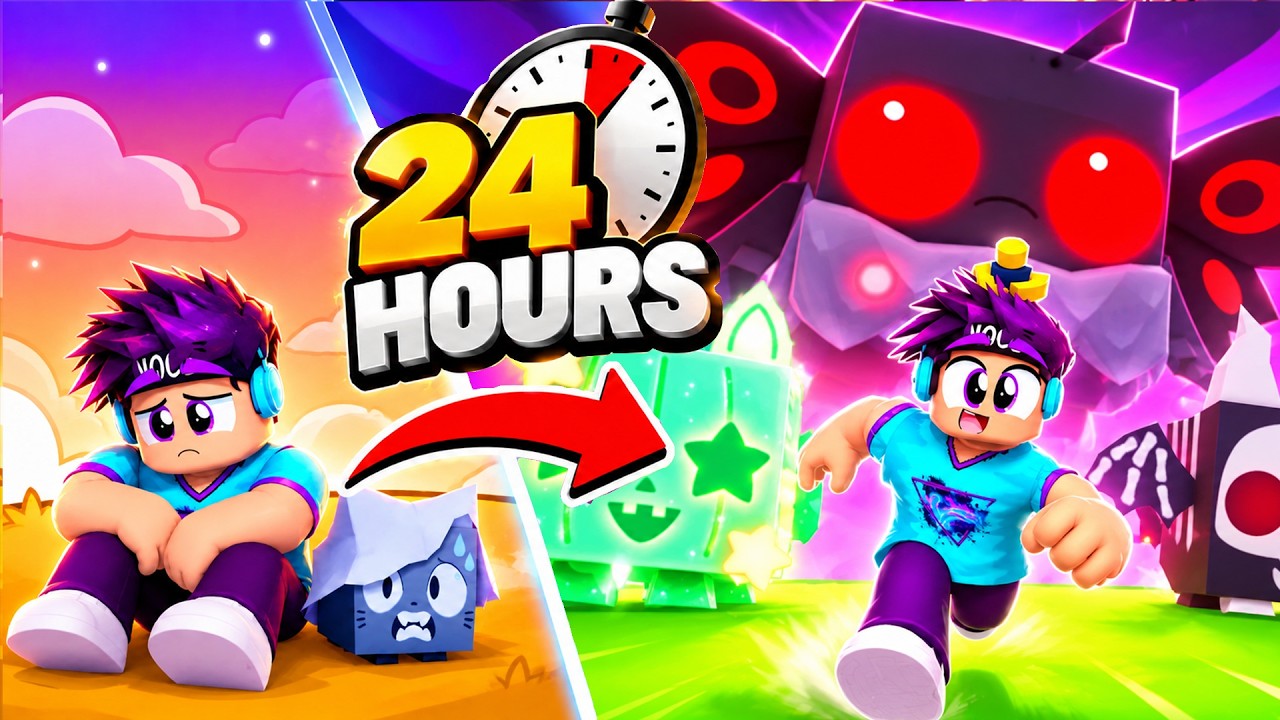 I Spent 24 HOURS in Pet Sim 99 Halloween Update!