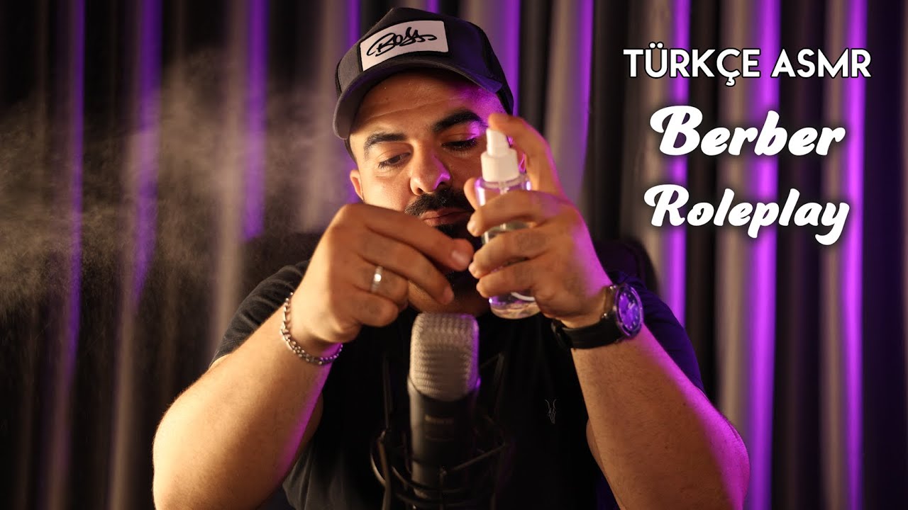 BERBER ROLEPLAY #1 ✂️ 💇🏻‍♂️ 🧖🏻‍♂️  | KESİM & BAKIM | ASMR
