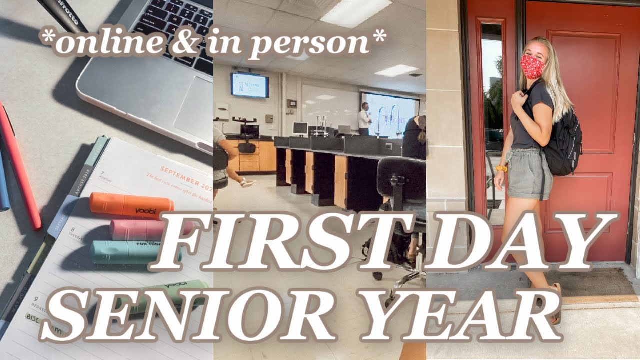 COLLEGE DAY IN MY LIFE | First Day of Senior Year + Plan with Me!!