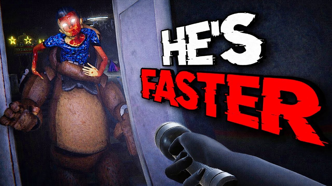 FREDDY FAZBEAR Has NEVER Ran This Fast Before.. (I'm Cooked.)