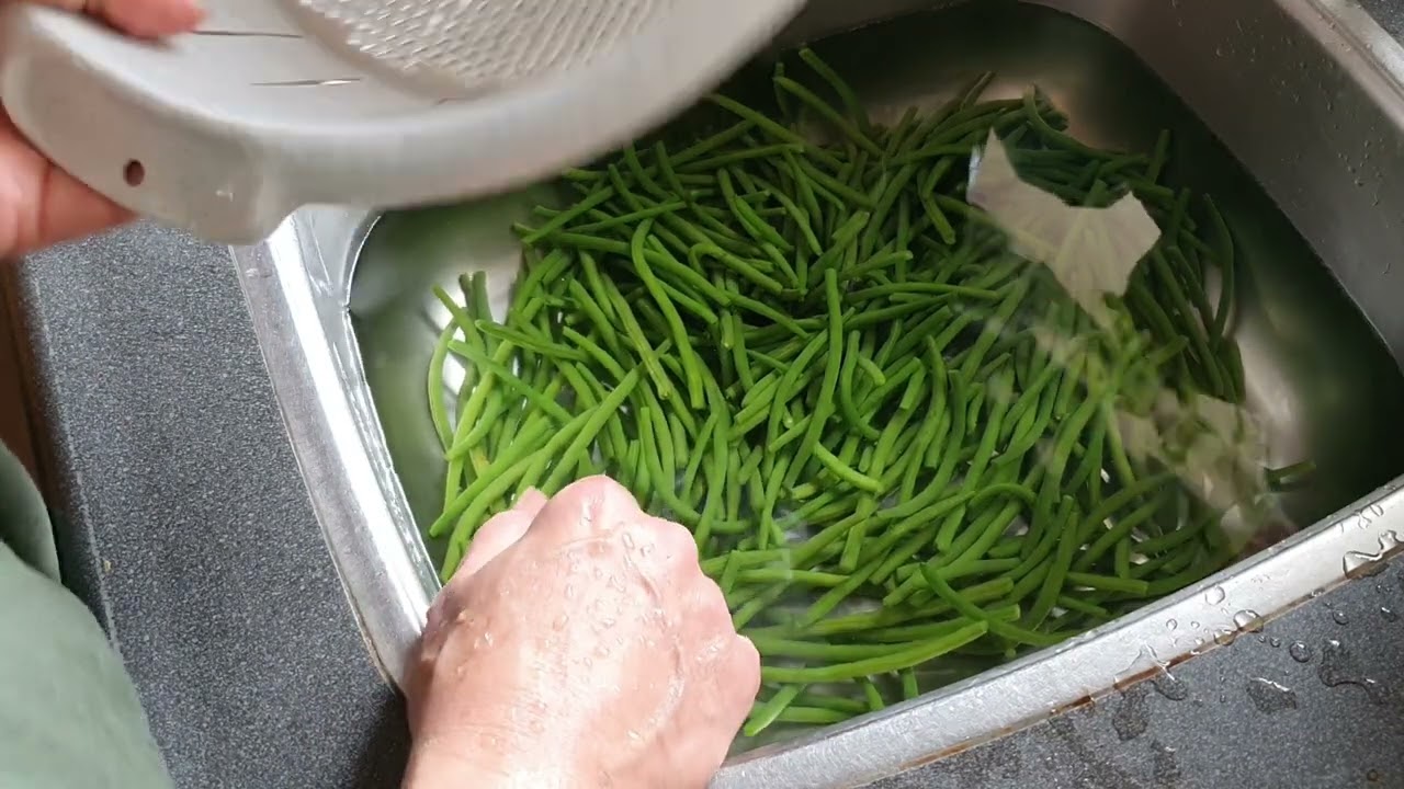 Boontjes invriezen