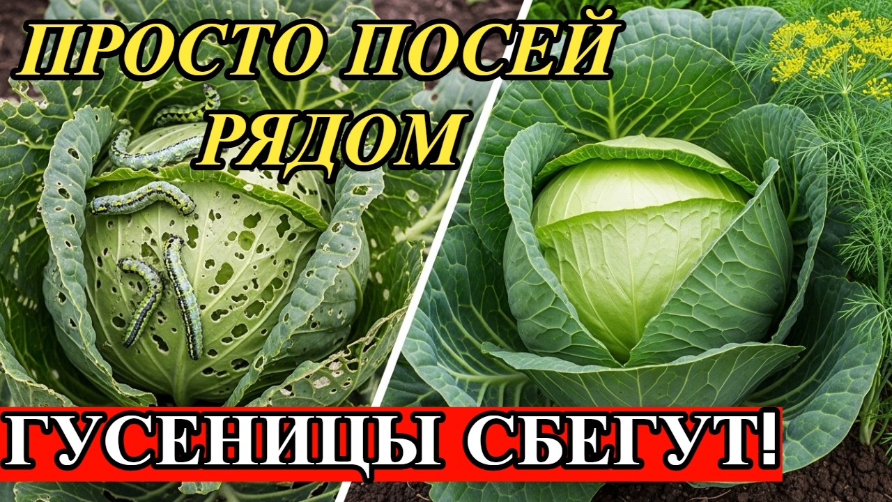 НЕ САЖАЙТЕ ГОРЧИЦУ! Главная ошибка, которая приманивает блошку на капусту.
