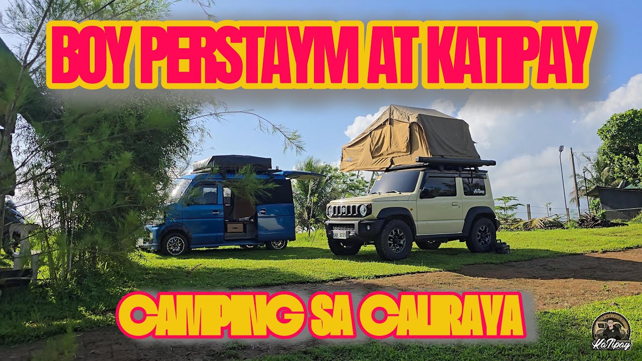 BOY PERSTAYM AT KATIPAY CAMPING SA CALIRAYA MINI VAN JIMNY