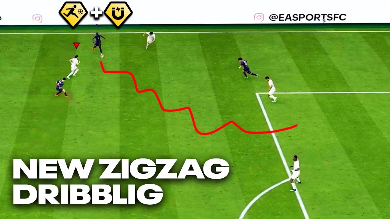 Мета FC 26: Зигзагообразный дриблинг для создания пространства