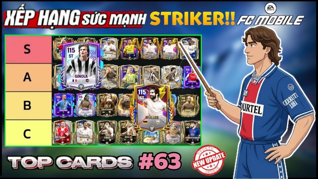 🏆TOP CARD #63 | XẾP HẠNG NHỮNG TIỀN ĐẠO NGON NHẤT GAME THỜI ĐIỂM NÀY THEO TỪNG CẤP BẬC AE NÊN DÙNG