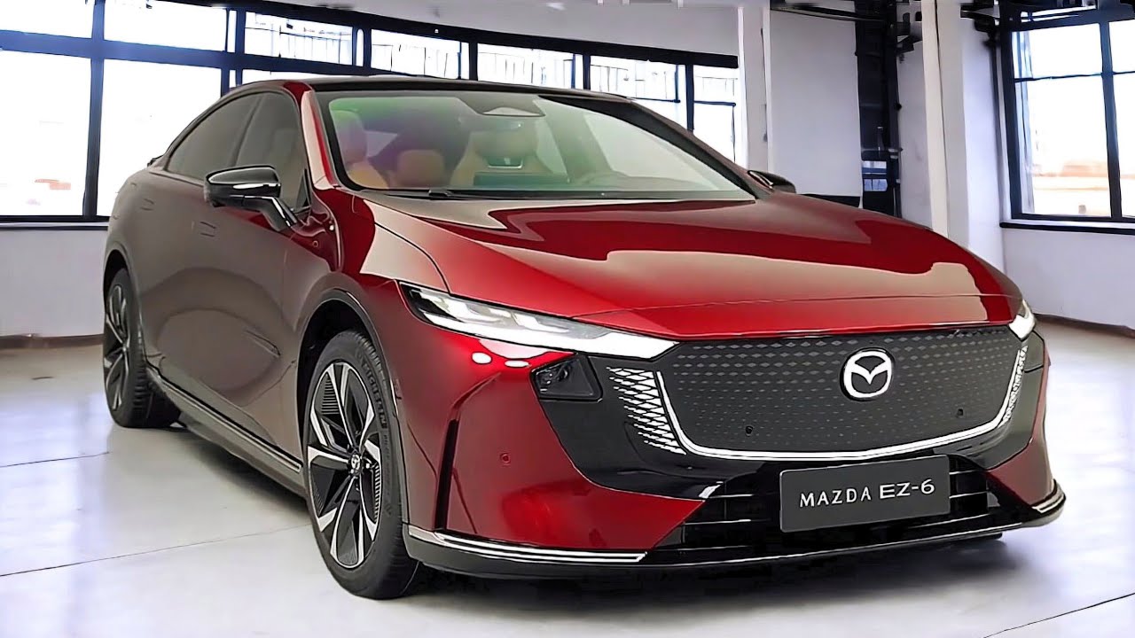 NEW 2025 MAZDA 6 EV Luxury Sedan | Interior And Exterior