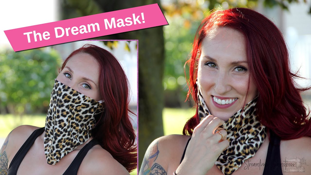 Sewing tutorial for DREAM mask PERFECT for men and women of all ages!