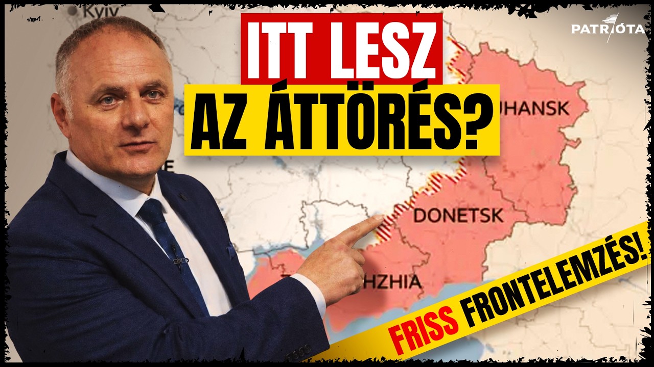 Erősödik az orosz NYOMÁS a fronton? Nagyvárosok ostroma következik? FRONTELEMZÉS!
