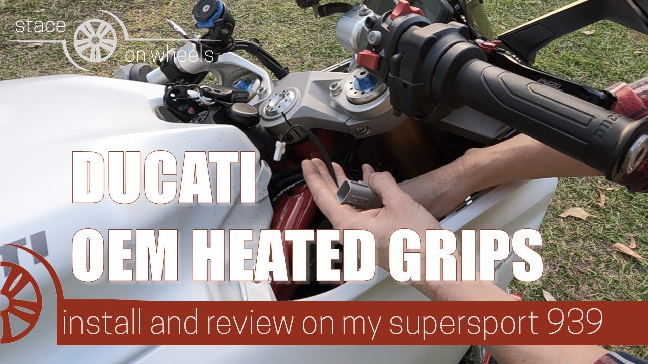 Install & Review of OEM Ducati Heated Grips on My SuperSport 939
