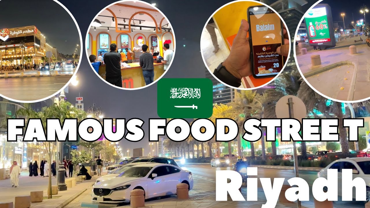 Famous Food Street In Riyadh | Broast Ballad | Exploring Food Street | Restaurant In Riyadh 🇸🇦