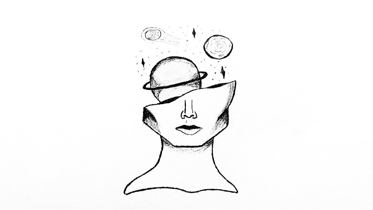 Easy Drawing Ideas - 4 (Space)