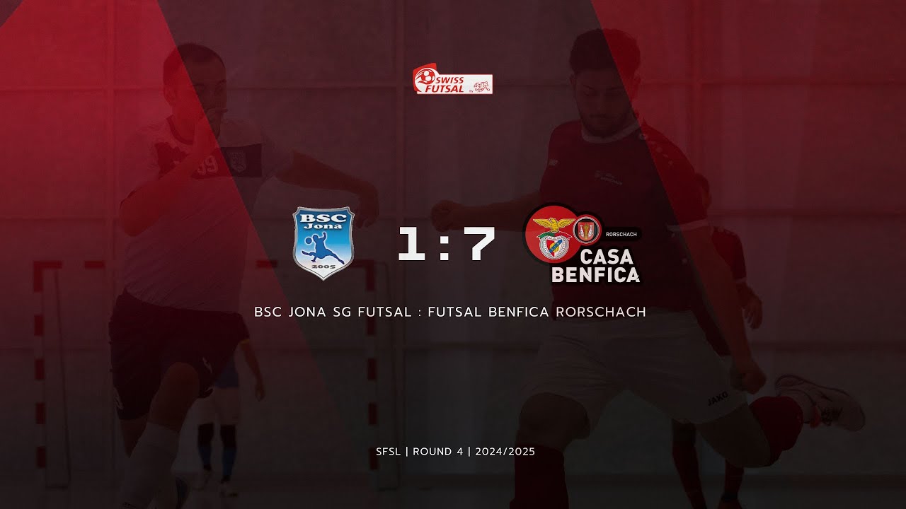 ROUND 4_BSC Jona SG Futsal 1:7 Futsal Benfica Rorschach_08.12.2024