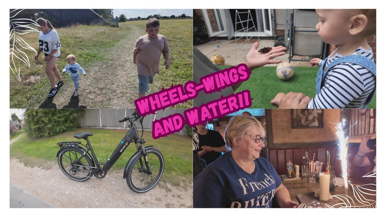 Birthday Madness, E-bike fun And Trying To Tire The Kids Out!!