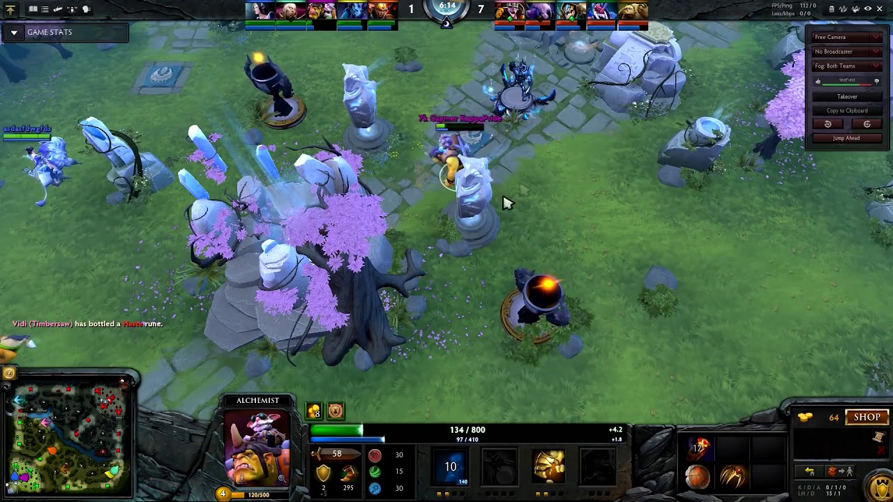 INSANE 7k mmr Alchemist Gameplay | Dota 2