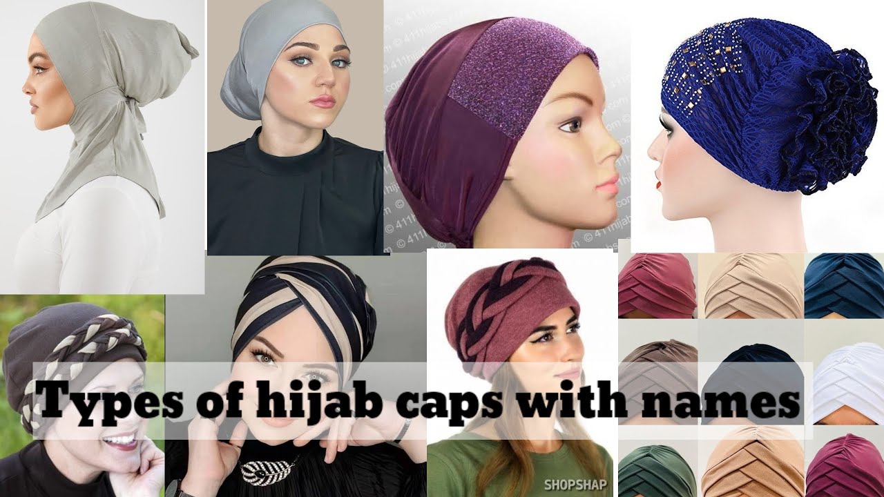 Types of hijab caps with names||Undercaps @SUMMIANDFAMILYVLOGS