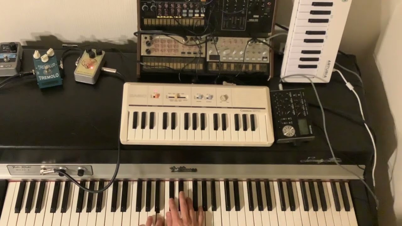 Some Days Are Better Than Others - U2 cover on Rhodes and Casiotone