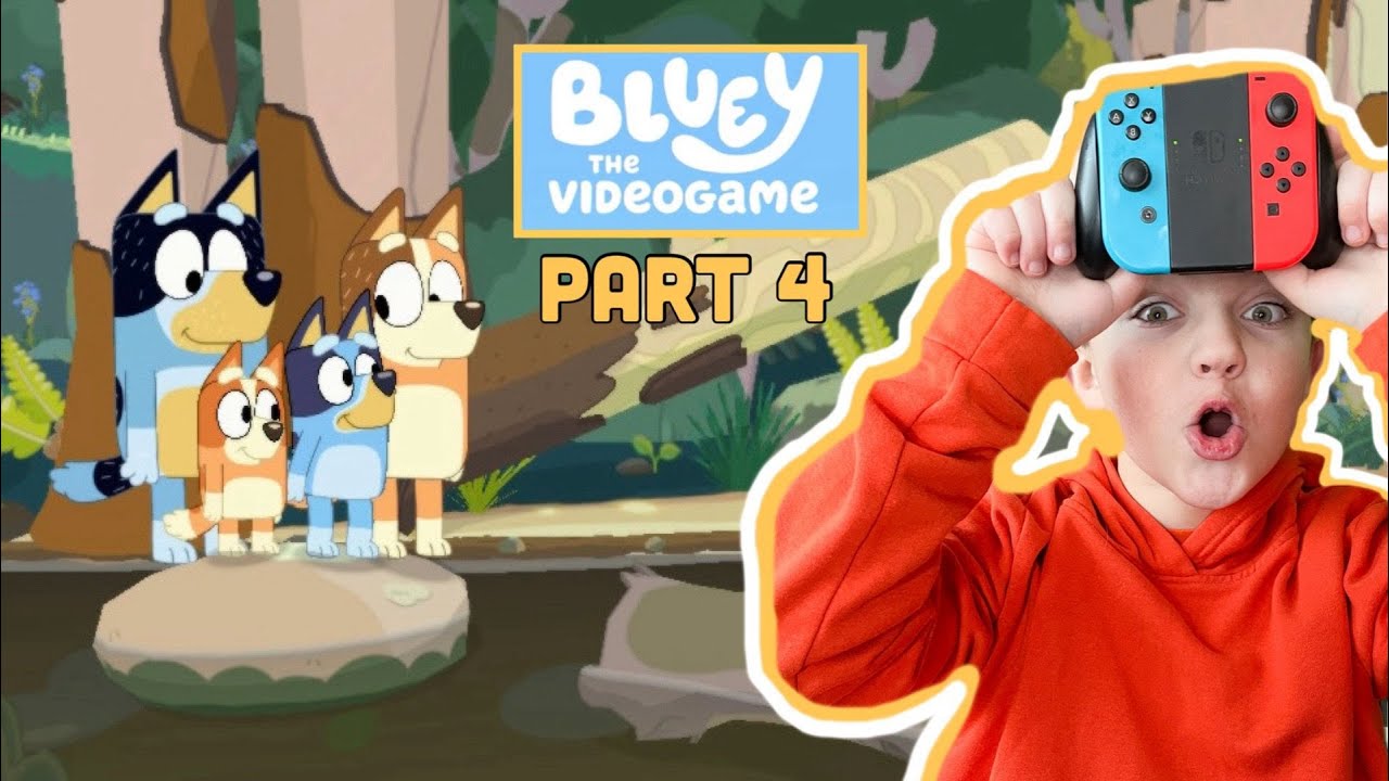 BLUEY The Videogame - Gameplay With Ima (Exploring The Map)