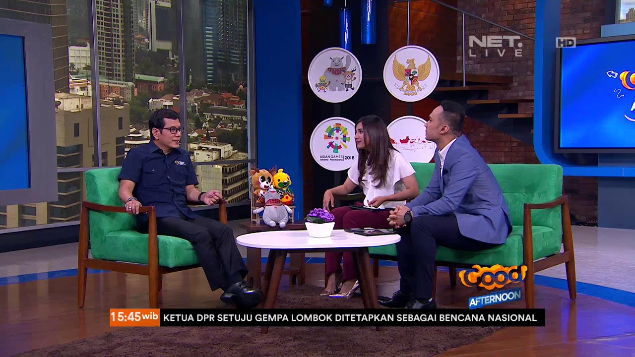 Talkshow Wishnutama, The Man Behind Opening Ceremony Asian Games 2018
