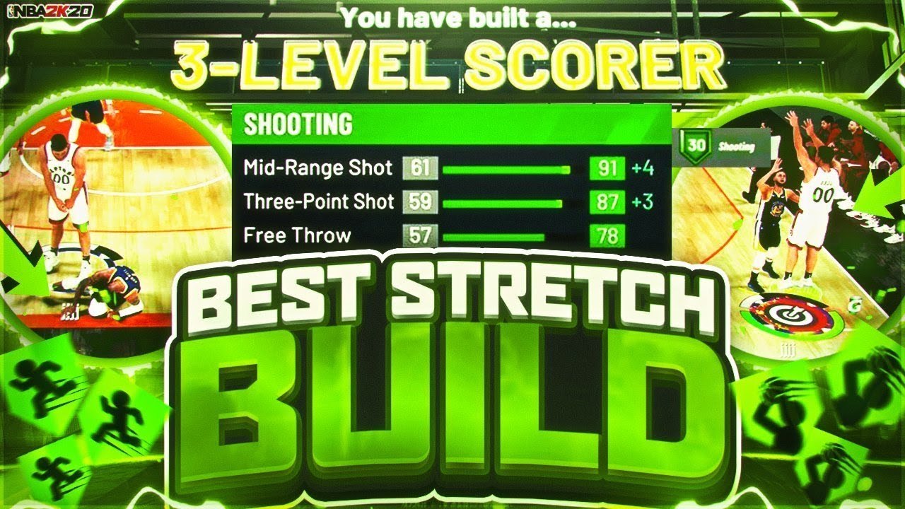 NBA 2K20 BEST STRETCH BIG BUILD!