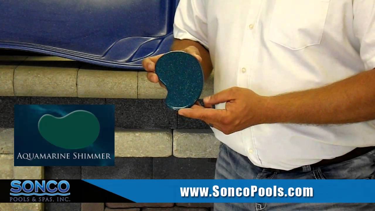 Fiberglass Swimming Pool Color Options Sonco Pools and Spas