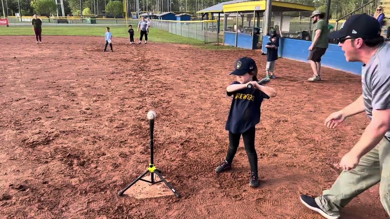 Youth T-Ball now in full swing at our Y￼