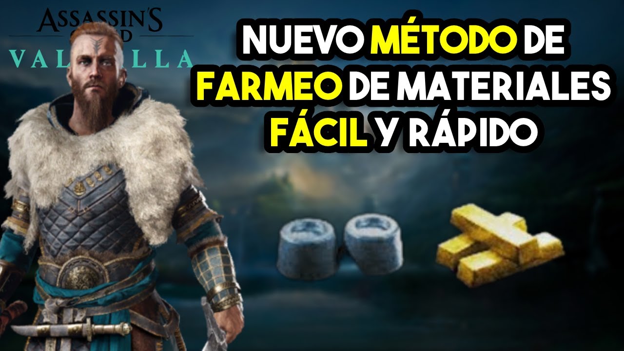 ⚡Cómo CONSEGUIR LINGOTES DE TUNGSTENO en ASSASSIN´S CREED VALHALLA⚡RECURSOS ASSASIN´S CREED VALHALLA