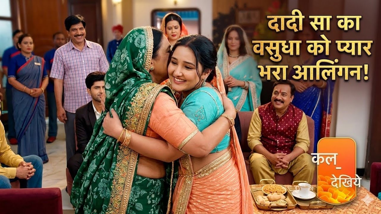 दादी सा ने वसुधा को लगाया गले 😱 चंद्रिका की उड़ी नींद | Vasudha Upcoming Twist