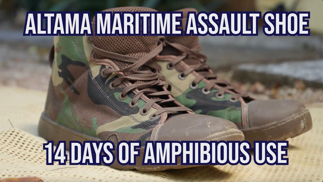 Altama Maritime Assault Shoe - 14 Days of Amphibious Use