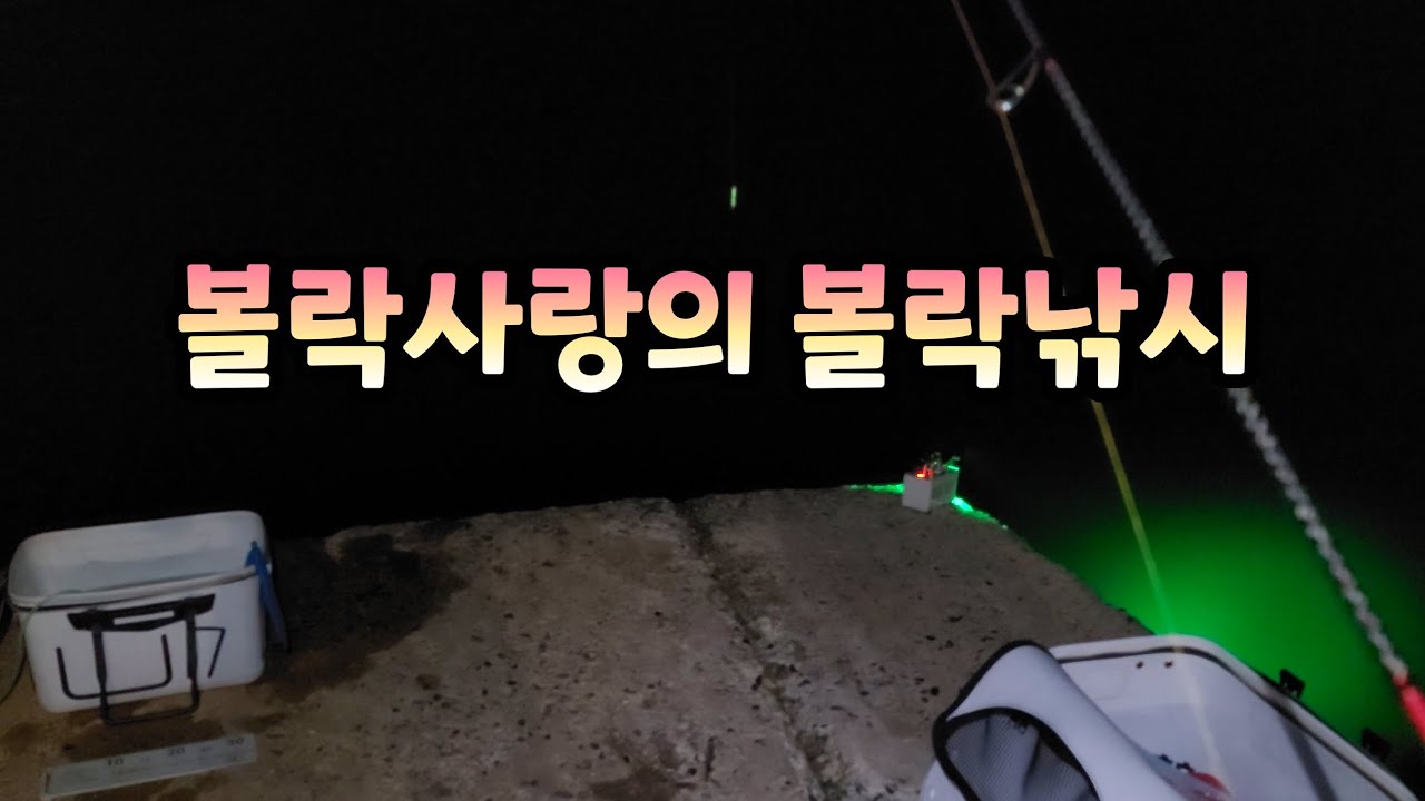 새로운 포인트에서 볼락 낚시 / 볼락도 나오고 전갱이도 나오네요