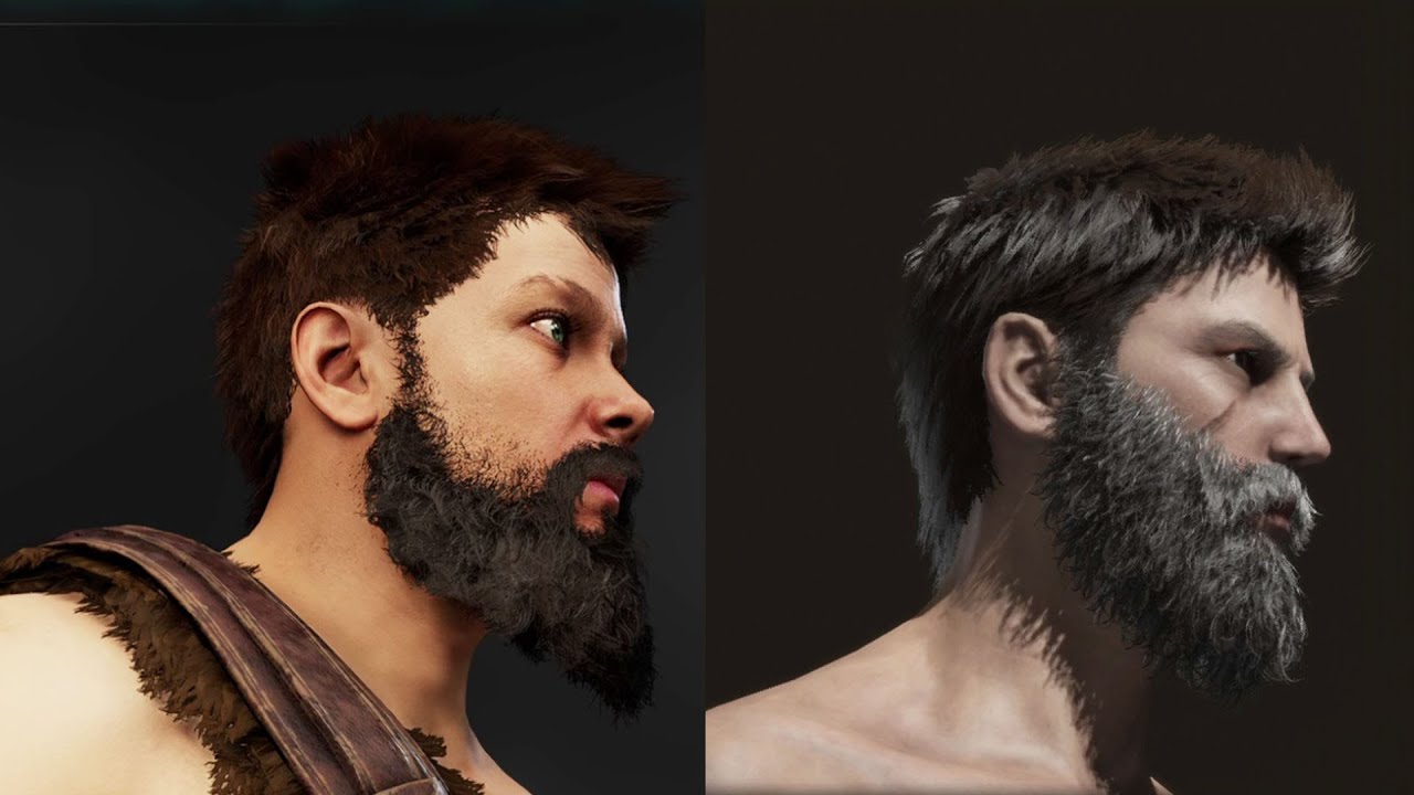 Beards Comparison - Demon's Souls Remake VS Elden Ring