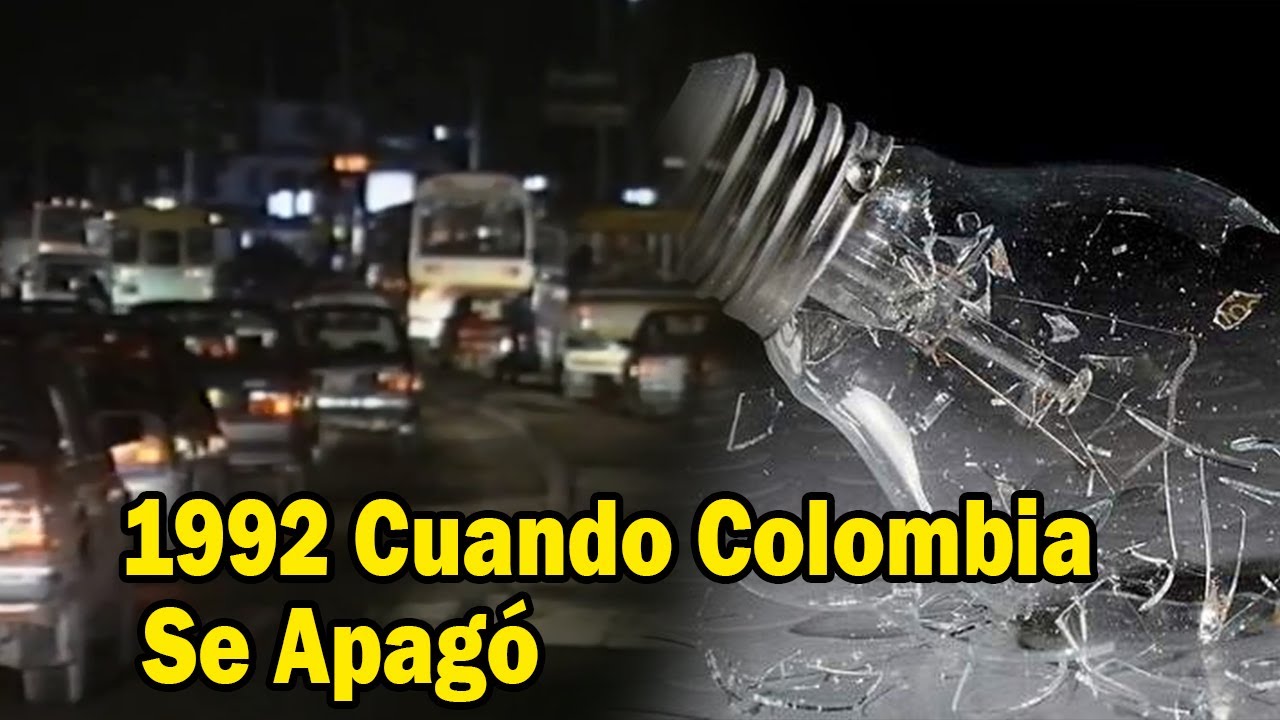 1992, El Año Del Apagón En Colombia.