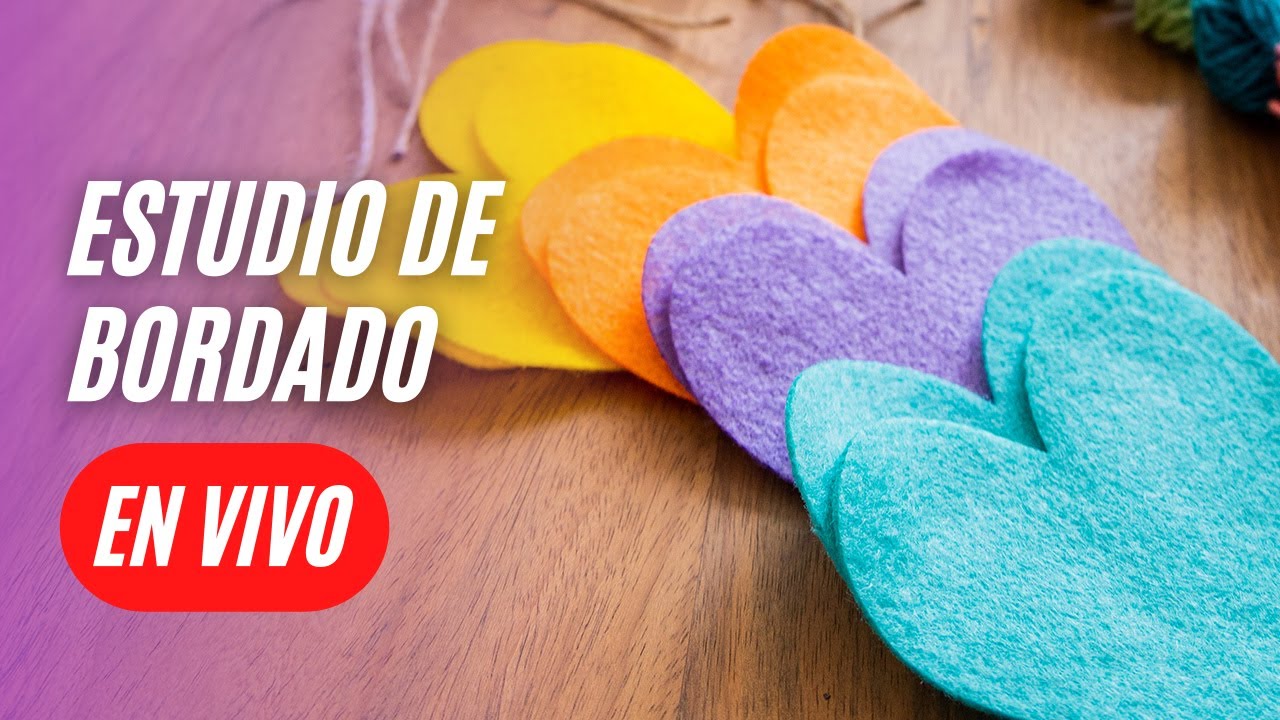 Cómo dibujar unos corazones para bordar 💛