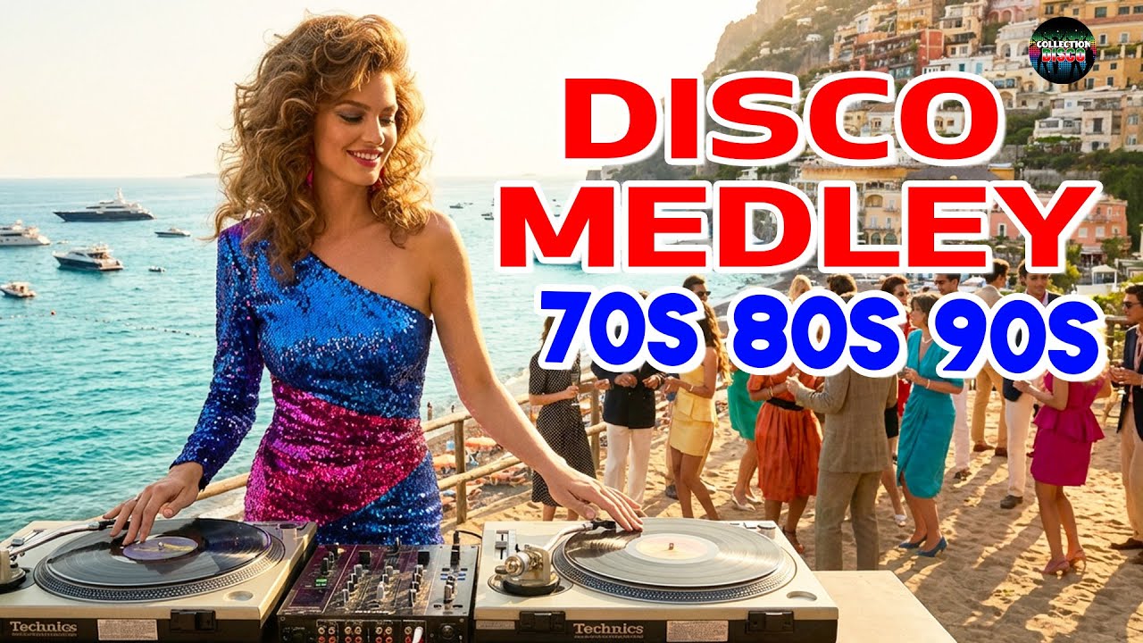 EuroDisco Medley 70s 80s 90s - Best of Disco 80s Classic - Disco Party Mix