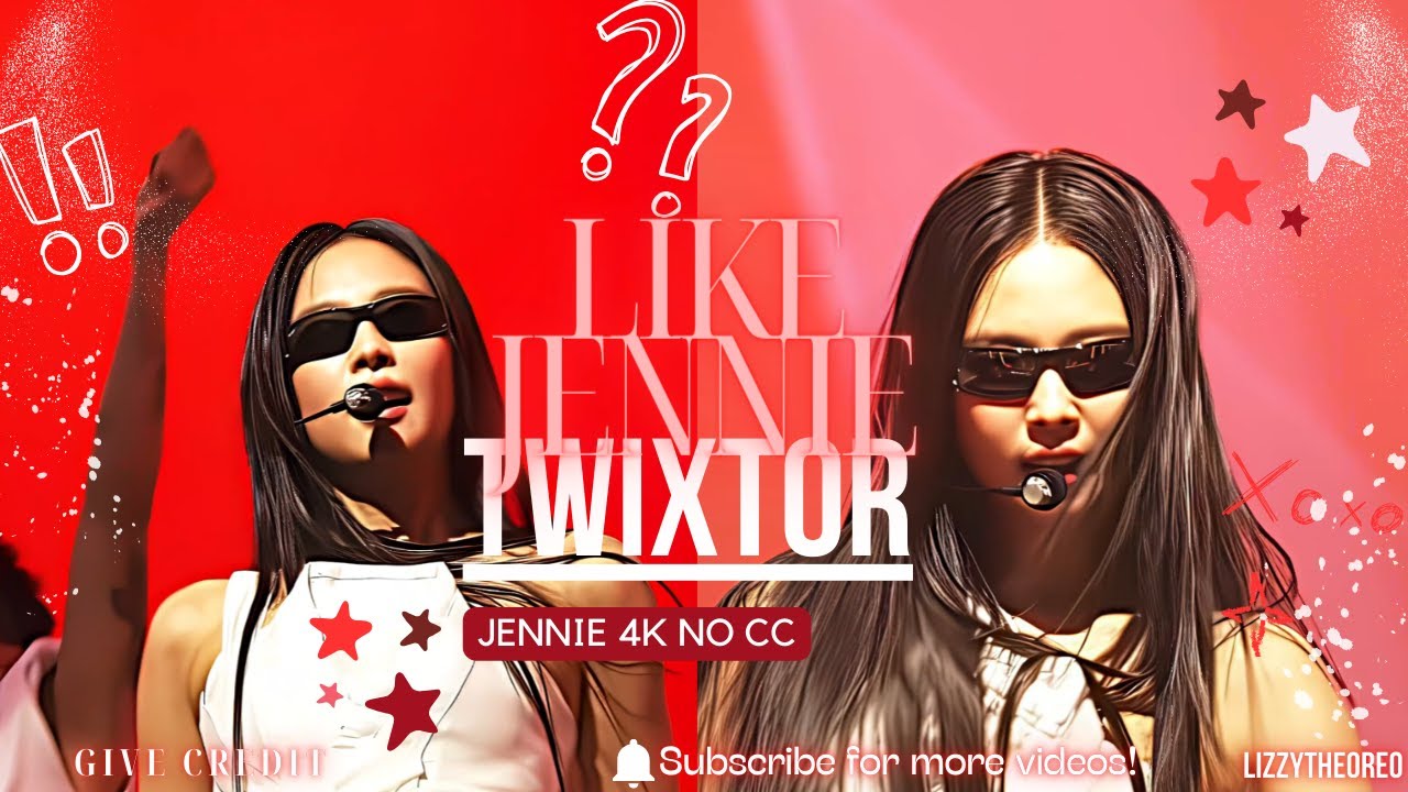 JENNIE MEGA TWIXTOR 4K (NO CC) - LIKE JENNIE  (MMA PERORMANCE) #blackpink #jennie #twixtor #4k #kpop