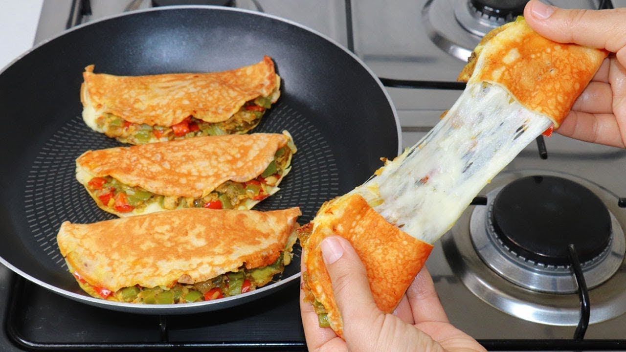 Bu Tarifi Haftada 3 Kez Yapıyorum 😱Sofraya Geldiği An Bitiyor ✅Kolay Pratik Kahvaltılık Börek Tarifi