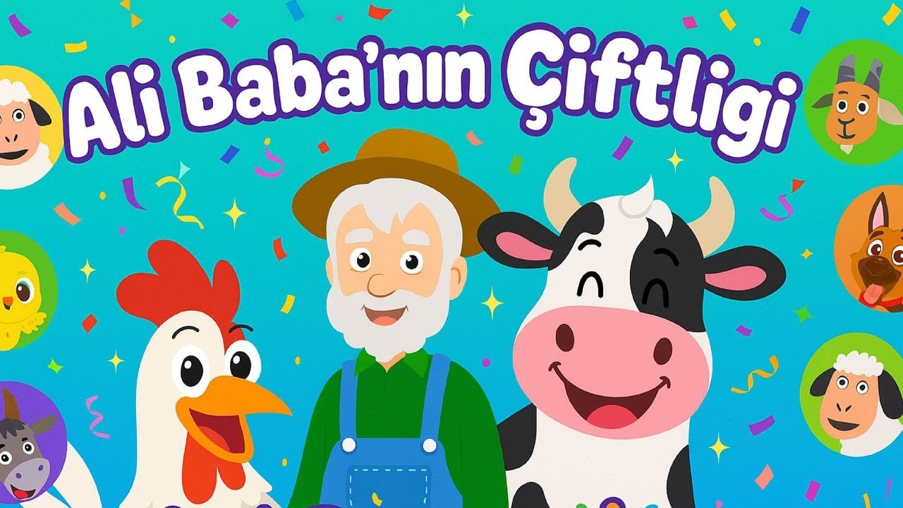 Ali Babanın Çiftliği | Sar Makarayı | Arı Vız Vız Vız | Çocuk Şarkıları