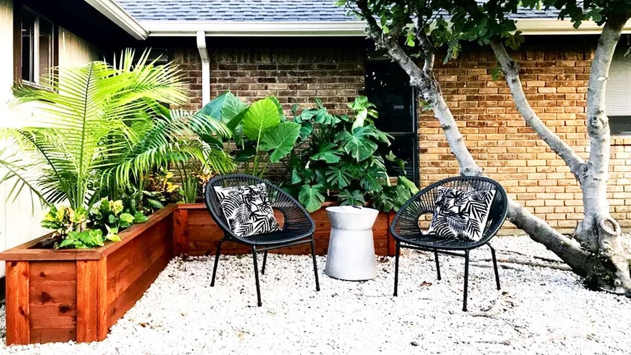 WONDERFUL! CORNER GARDEN LANDSCAPE DESIGNS | 35 IDEAS TO TRANSFORM EMPTY CORNER INTO BEAUTIFUL SPACE