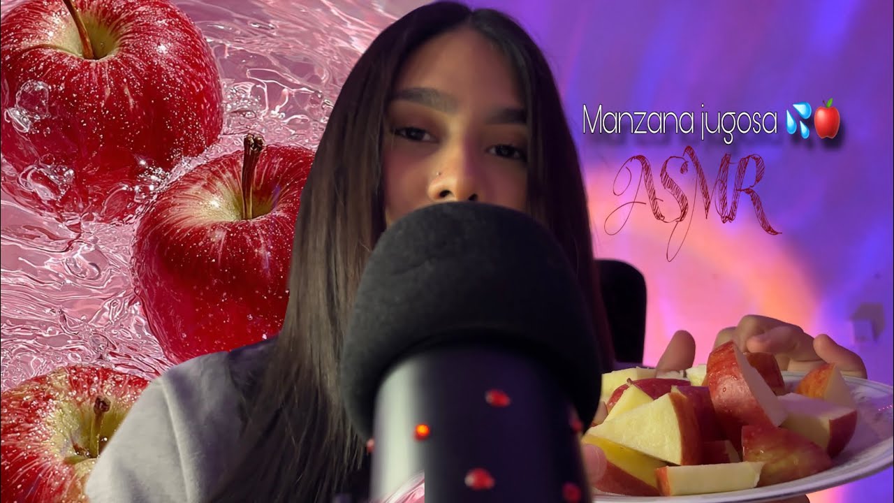 /ASMR Juicy 🍎💦+ Mouth Sounds👄/