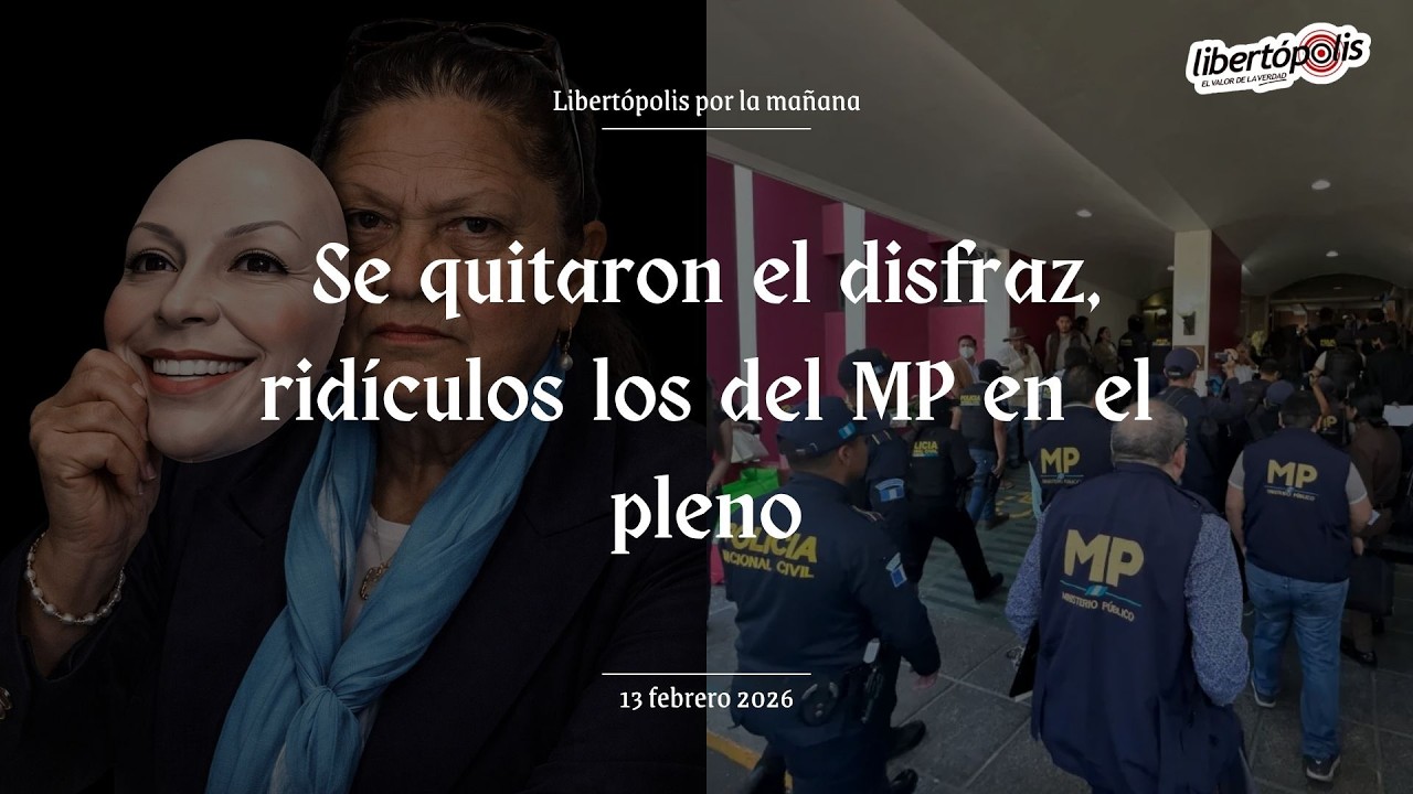 Se quitaron el disfraz, rid&iacute;culos los del MP en el pleno