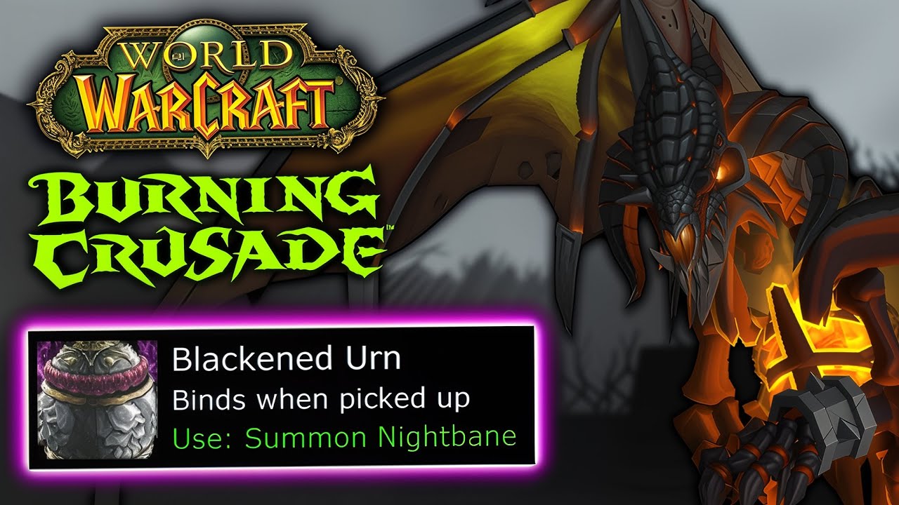 Karazhan Blackened Urn to Summon Nightbane in WoW TBC