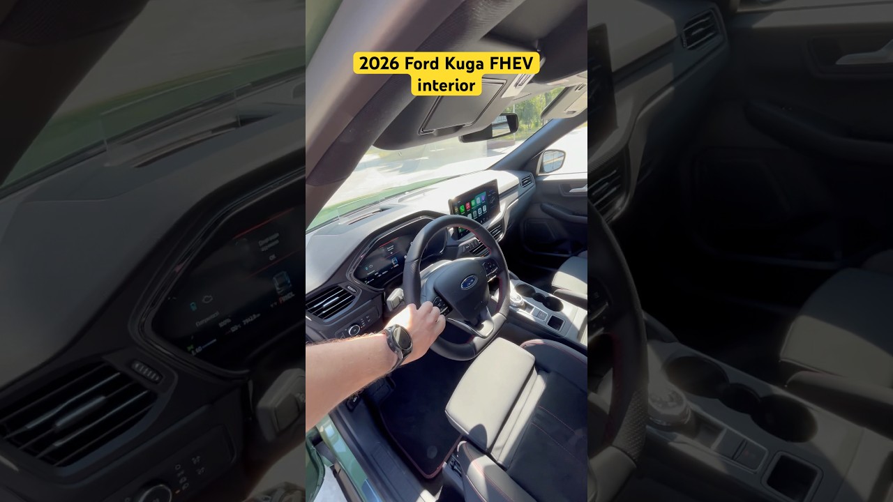 2026 Ford Kuga interior #ford #kuga #hybrid id