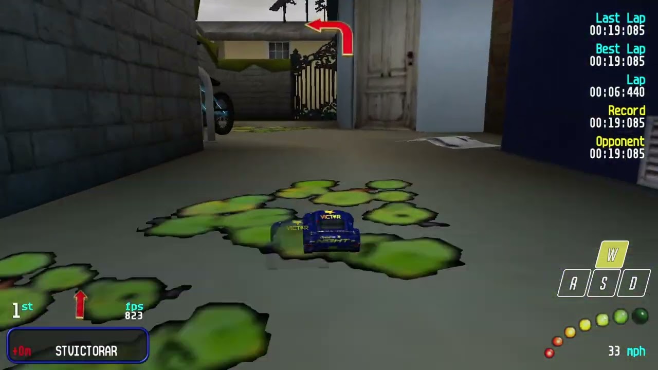 Re-Volt (RVGL) Time Trial - Port Limano 1 - 00:18:934 [WR]