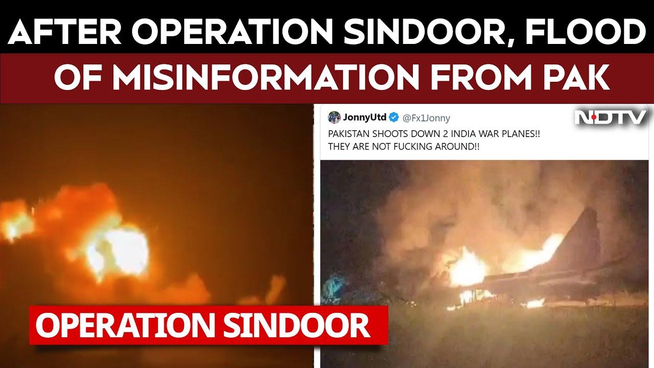 Operation Sindoor | After India's Operation Sindoor Success, Flood Of Misinformation From Pakistan