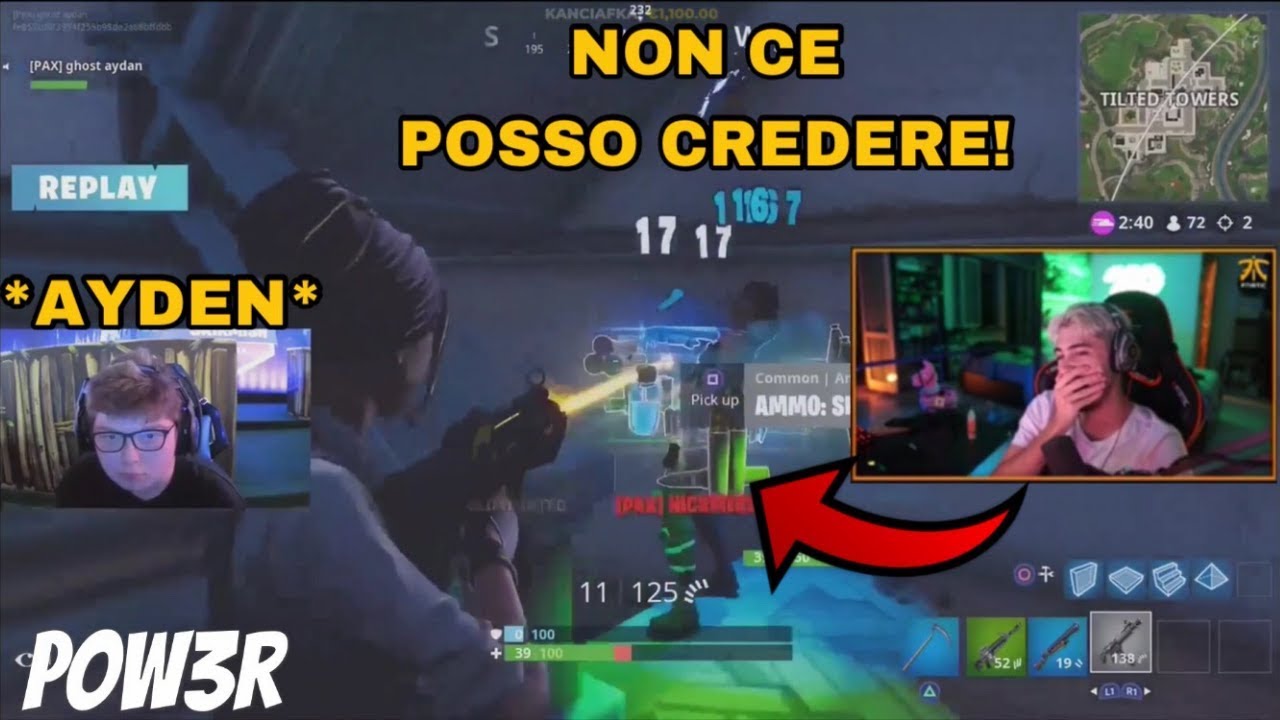 POW3R REAGISCE AD AYDAN IL CONTROLLER PLAYER CHE DISTRUGGE PRO PC PLAYER NEL FALL SKIRMISH! 2 GIORNO