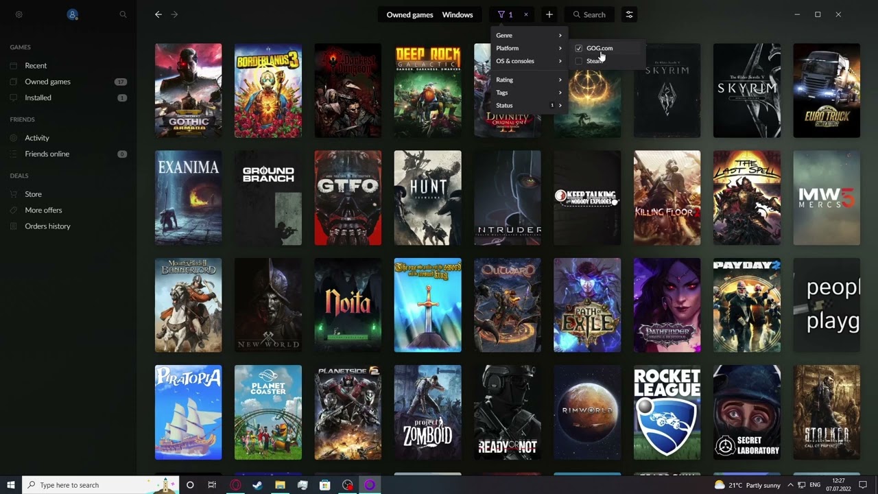 Gog Galaxy 2022 - How To Repair & Verify Game Files