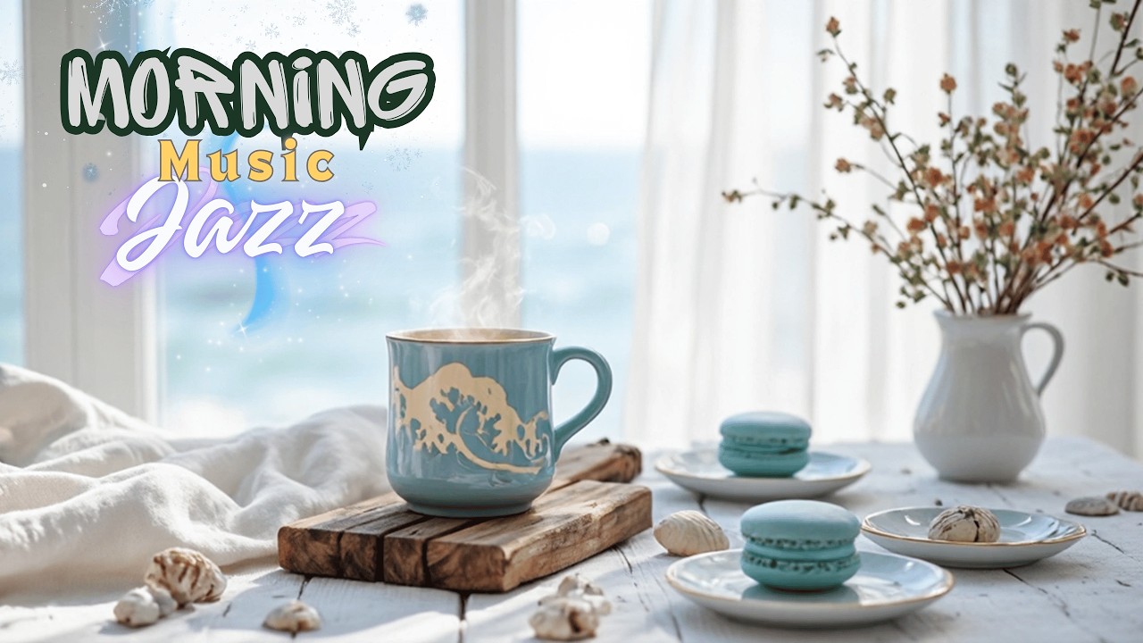 Lazy Spring Jazz Café ☕ Relaxing Bossa Nova Music for Calm Work & Study