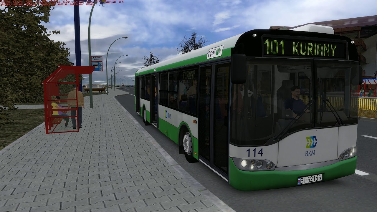 OMSI 2 [#23] Białystok Linia 101 Kierunek: Kuriany