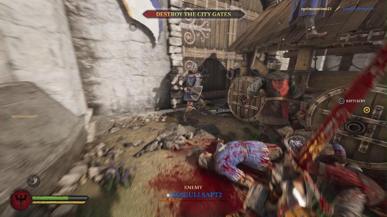 Chivalry 2 death by battering ram
